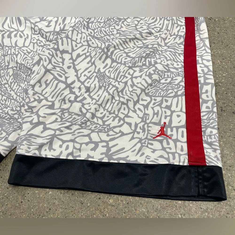 Vintage Y2K Nike Jordan Spizike Basketball Shorts size Medium - Picture 6 of 14